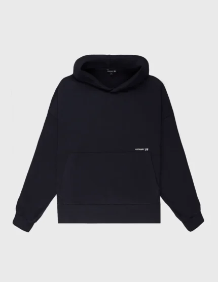 Sudadera Con Capucha Negra Amplia Coolway (4)
