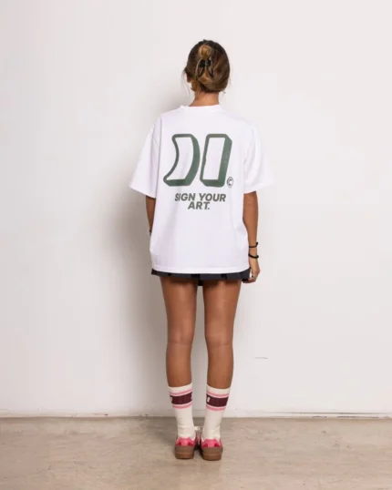 Camiseta blanca icónica de Coolway