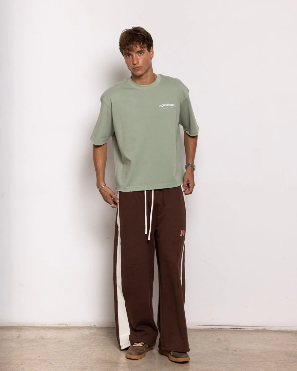 Camiseta clásica verde Coolway Camiseta clásica verde Coolway