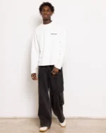 Coolway Frame Camiseta de manga larga blanca (3)