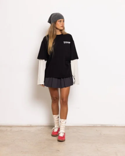 Coolway negro de doble manga