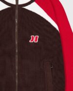 Cremallera de punto marrón Coolway