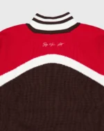 Cremallera de punto marrón Coolway (5)