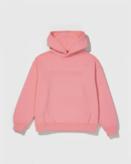 Sudadera con capucha rosa lavada Coolway (2)