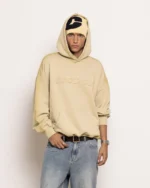 Sudadera con capucha verde lavada Coolway