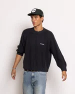 Suéter de punto negro Coolway