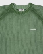 Suéter de punto verde Coolway